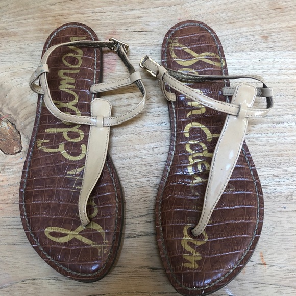 Sam Edelman Gigi Sandal in “Almond” - Picture 2 of 4